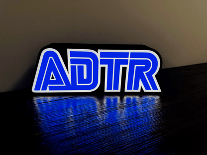 ADTR - A Day To Remember Band Logo - Night Light / Light Up Wall Art
