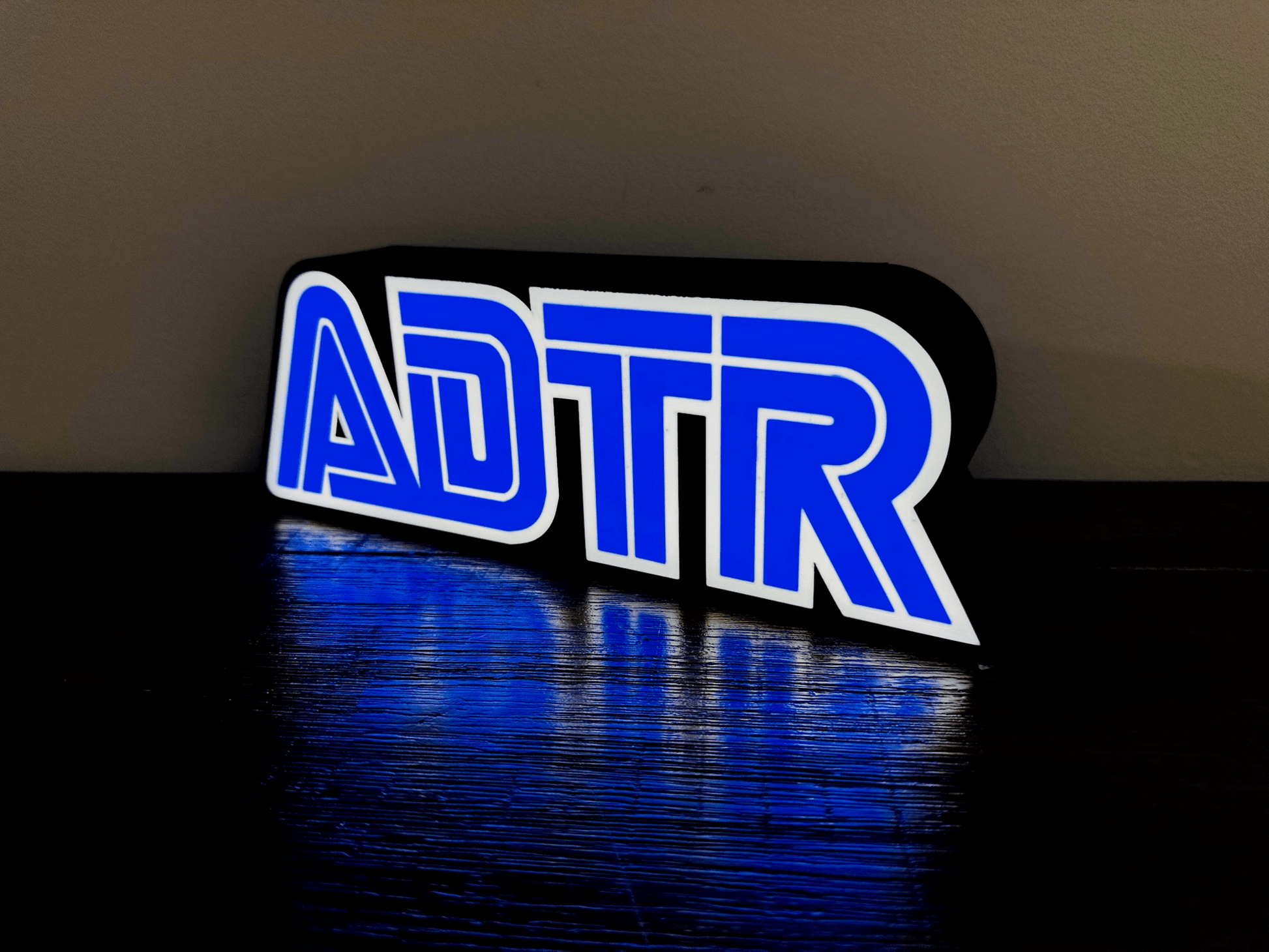 ADTR - A Day To Remember Band Logo - Night Light / Light Up Wall Art