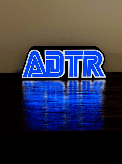 ADTR - A Day To Remember Band Logo - Night Light / Light Up Wall Art