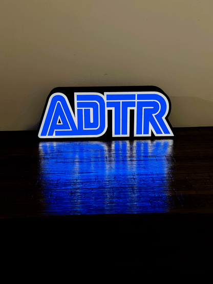 ADTR - A Day To Remember Band Logo - Night Light / Light Up Wall Art