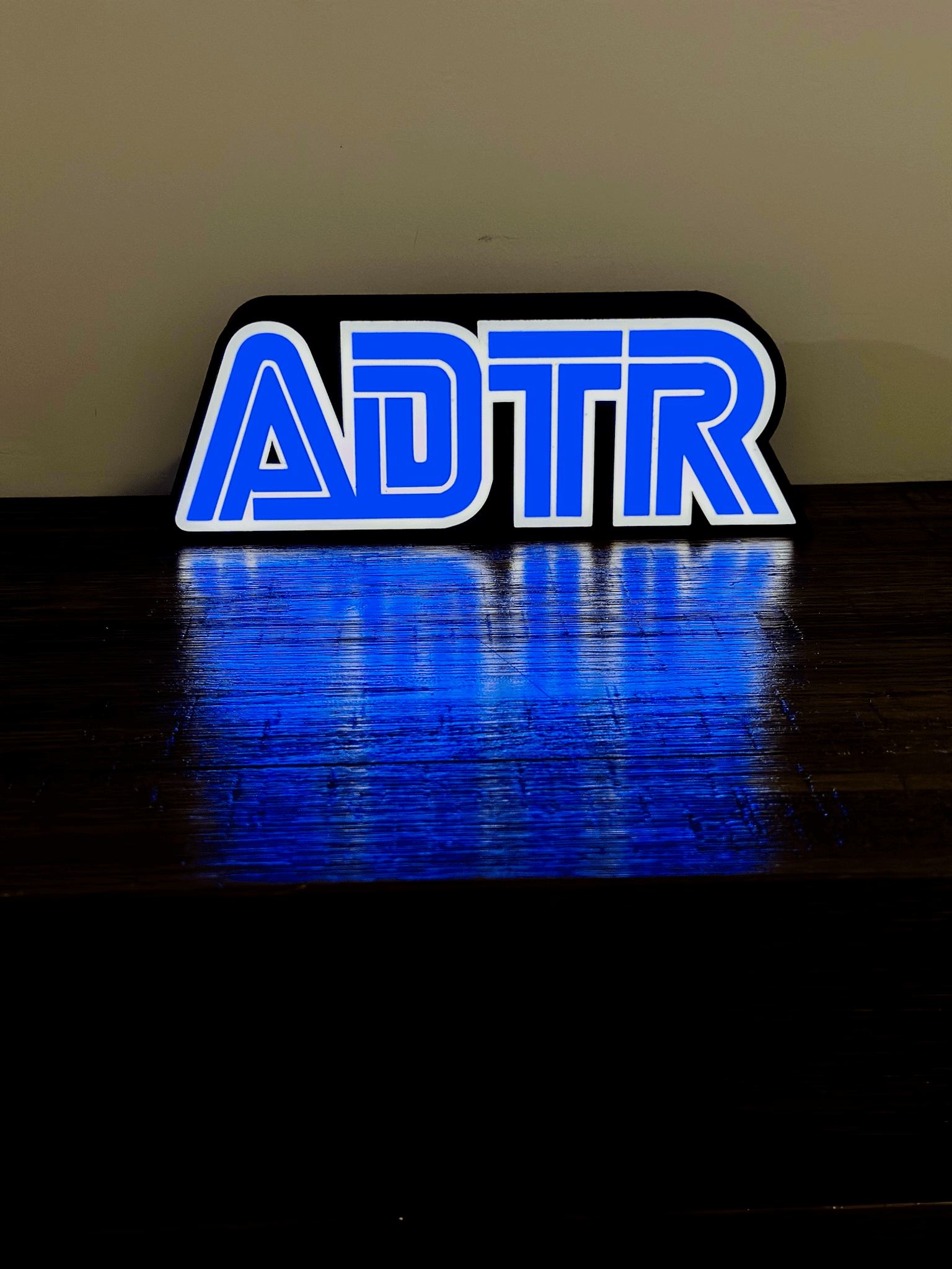 ADTR - A Day To Remember Band Logo - Night Light / Light Up Wall Art