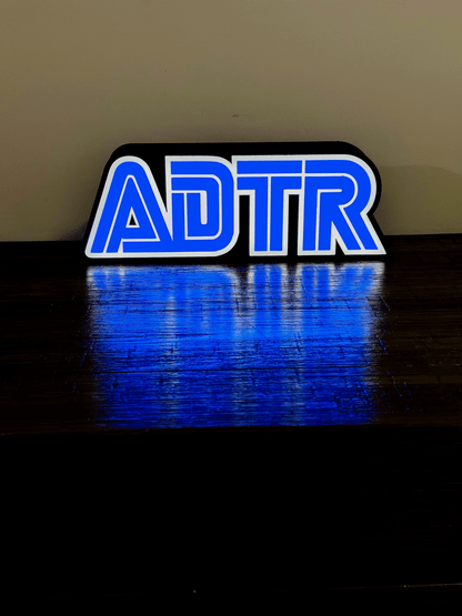 ADTR - A Day To Remember Band Logo - Night Light / Light Up Wall Art