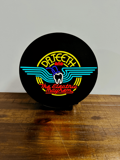 Dr. Teeth and The Electric Mayhem - Light up Sign / Wall Art - USB Powered