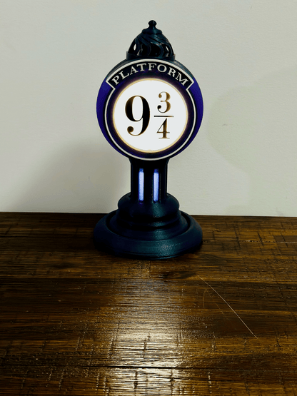 Harry Potter: Platform 9 3/4 LED Light up Lamp - Train Platform Lamp - USB Powered