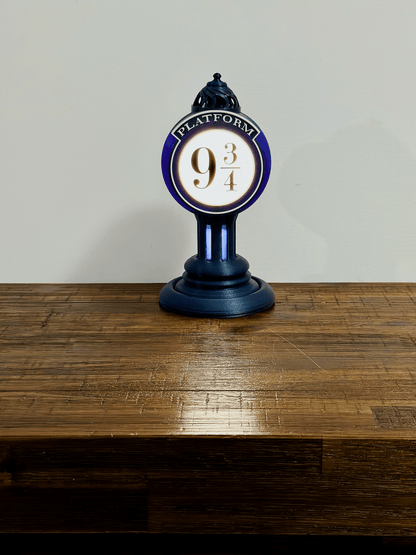 Harry Potter: Platform 9 3/4 LED Light up Lamp - Train Platform Lamp - USB Powered