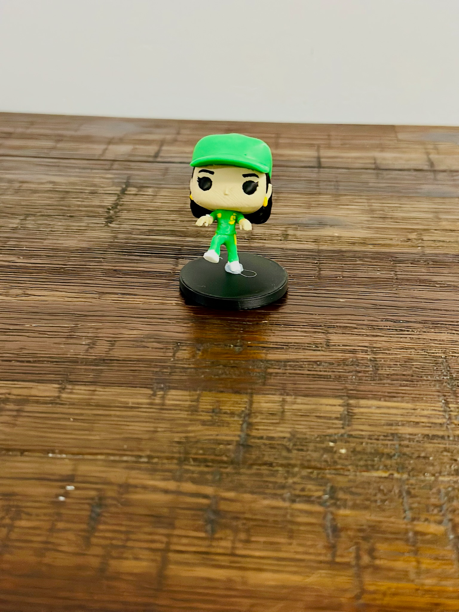 Raygun Mini Figurine - Tiny miniature 9cm tall of Raygun in her infamous pose