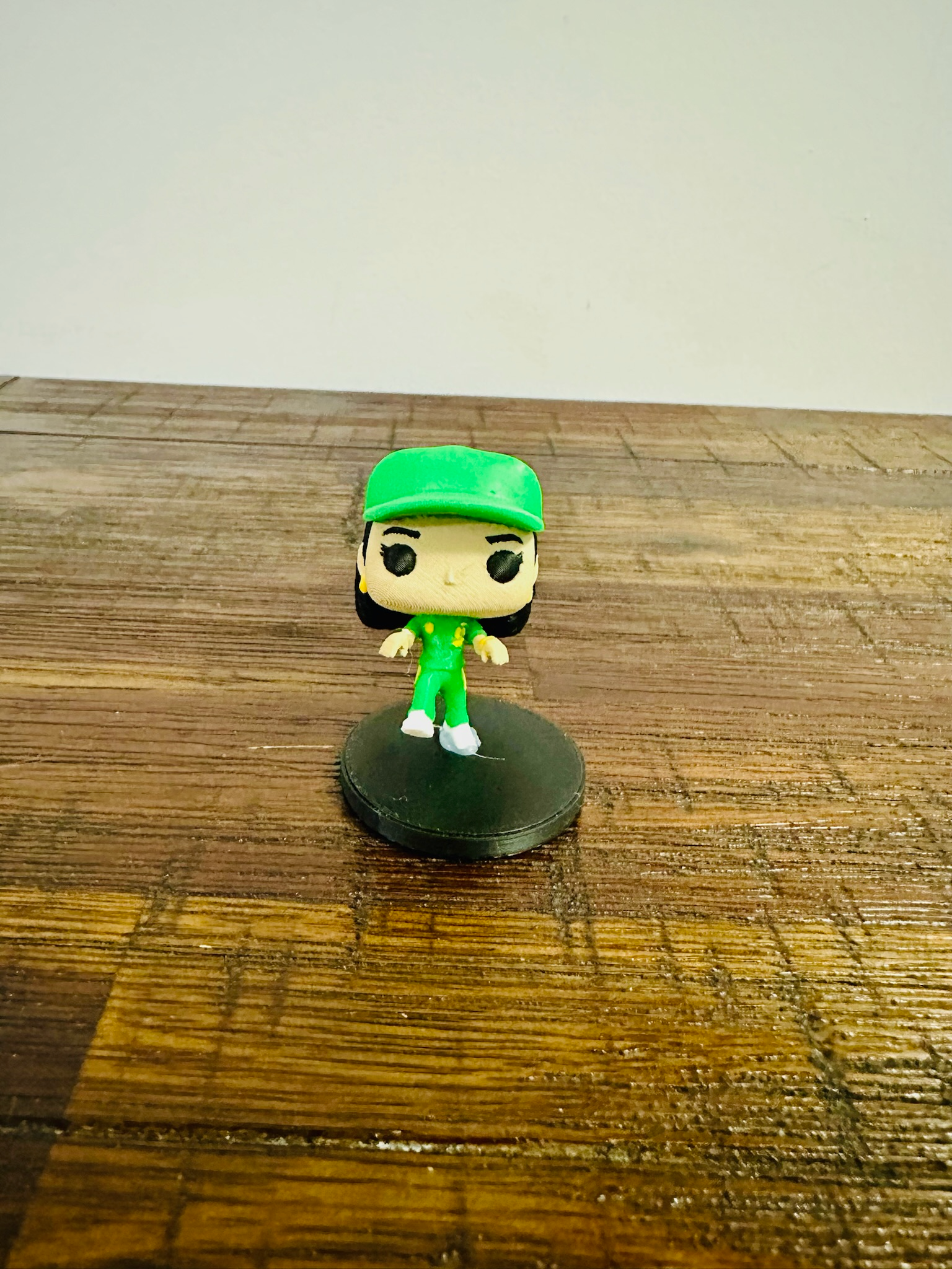 Raygun Mini Figurine - Tiny miniature 9cm tall of Raygun in her infamous pose