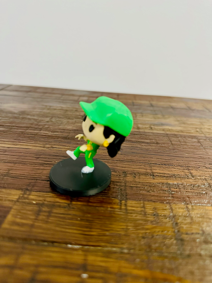 Raygun Mini Figurine - Tiny miniature 9cm tall of Raygun in her infamous pose