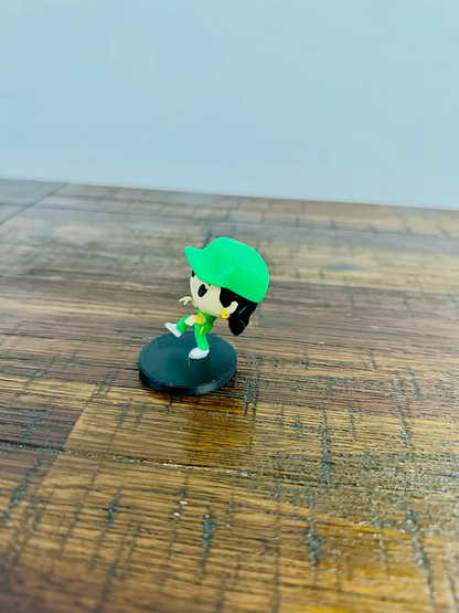Raygun Mini Figurine - Tiny miniature 9cm tall of Raygun in her infamous pose