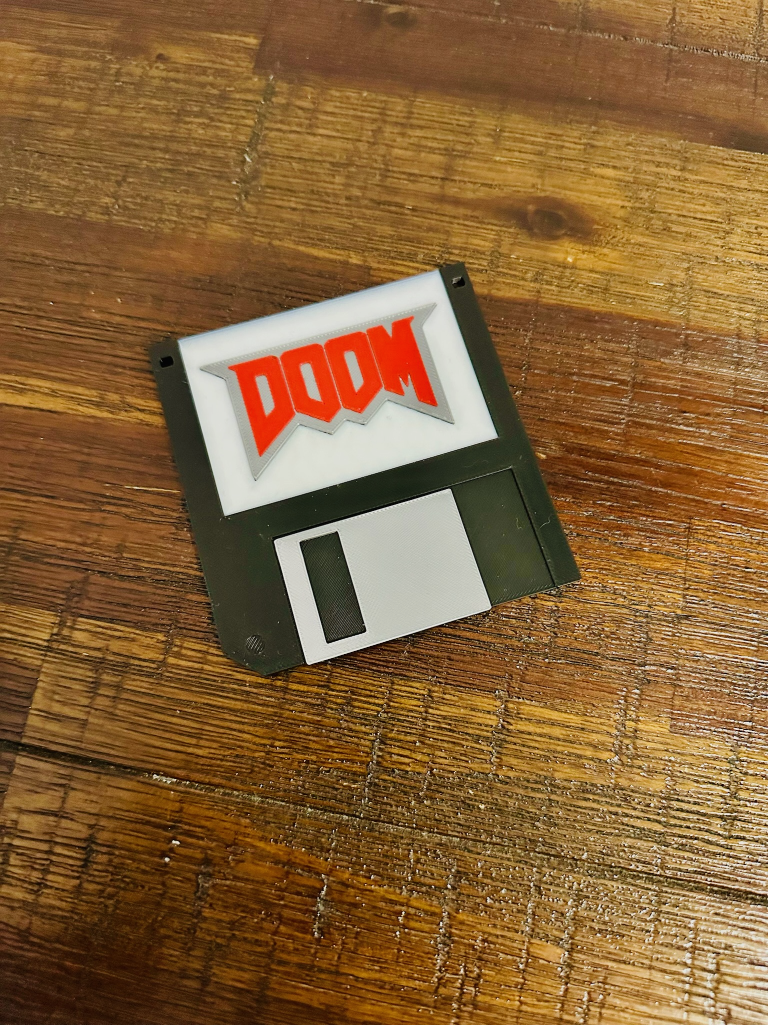 Doom - Floppy Disk - Realistic Size - Shelf Decoration