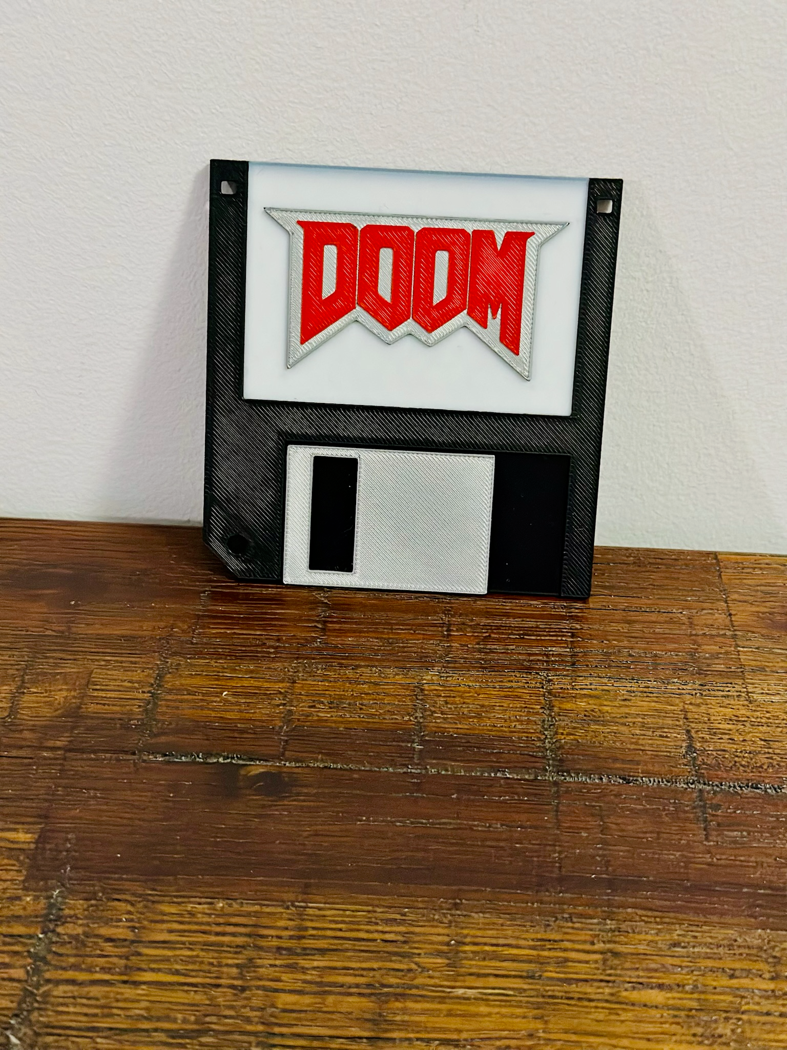 Doom - Floppy Disk - Realistic Size - Shelf Decoration