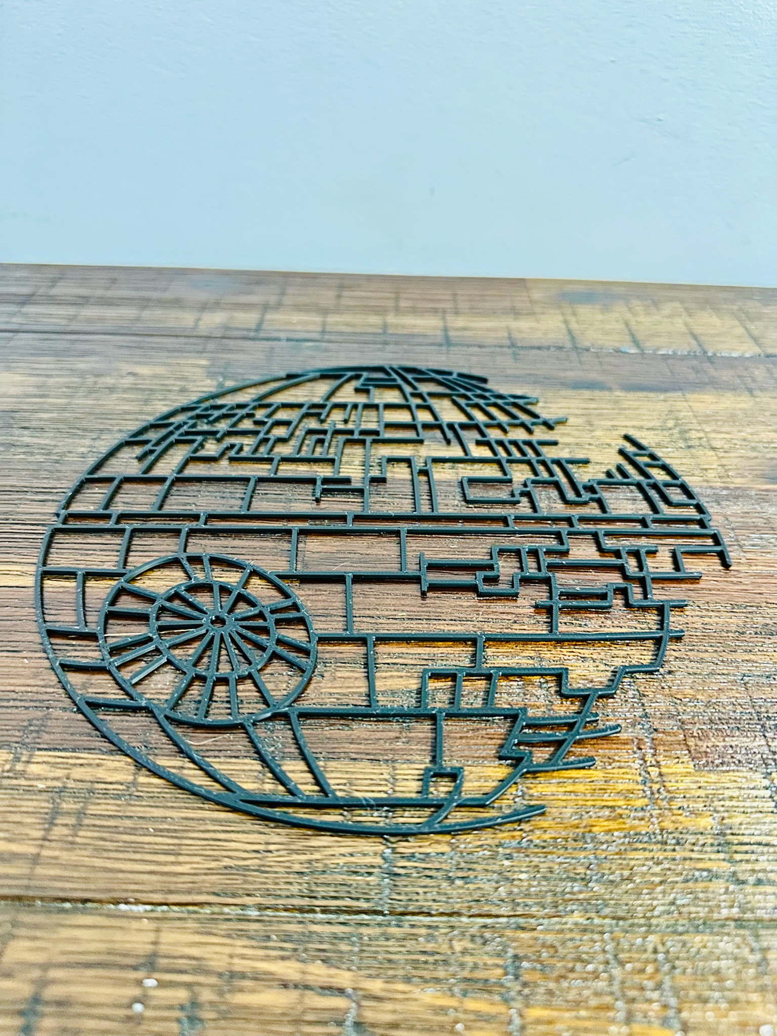 Star Wars: The Death Star - 2D Silhouette/Hanging Artwork - Wall art