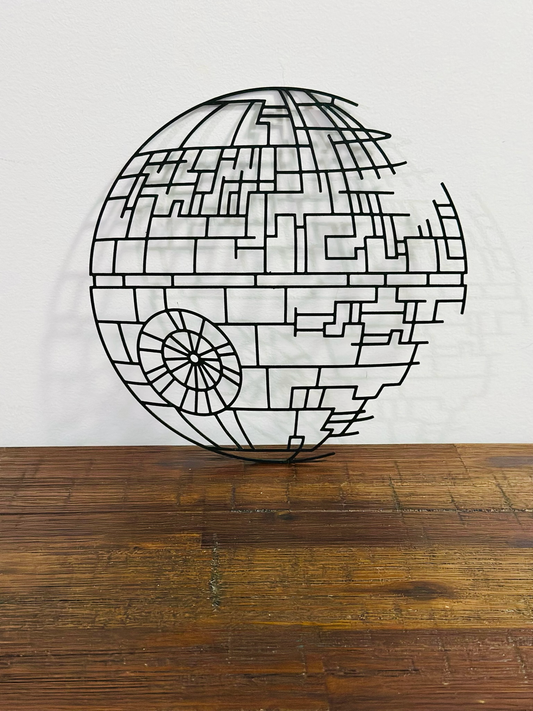 Star Wars: The Death Star - 2D Silhouette/Hanging Artwork - Wall art