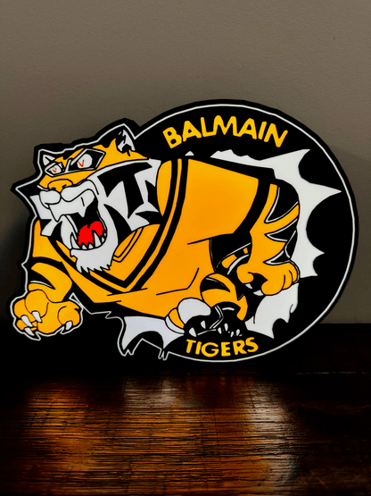 Balmain Tigers - Light up Logo / Sign - USB Powered