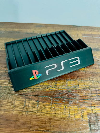 Sony Playstation 3 PS3 Game Holders - DVD Style Case Holder 12 slot
