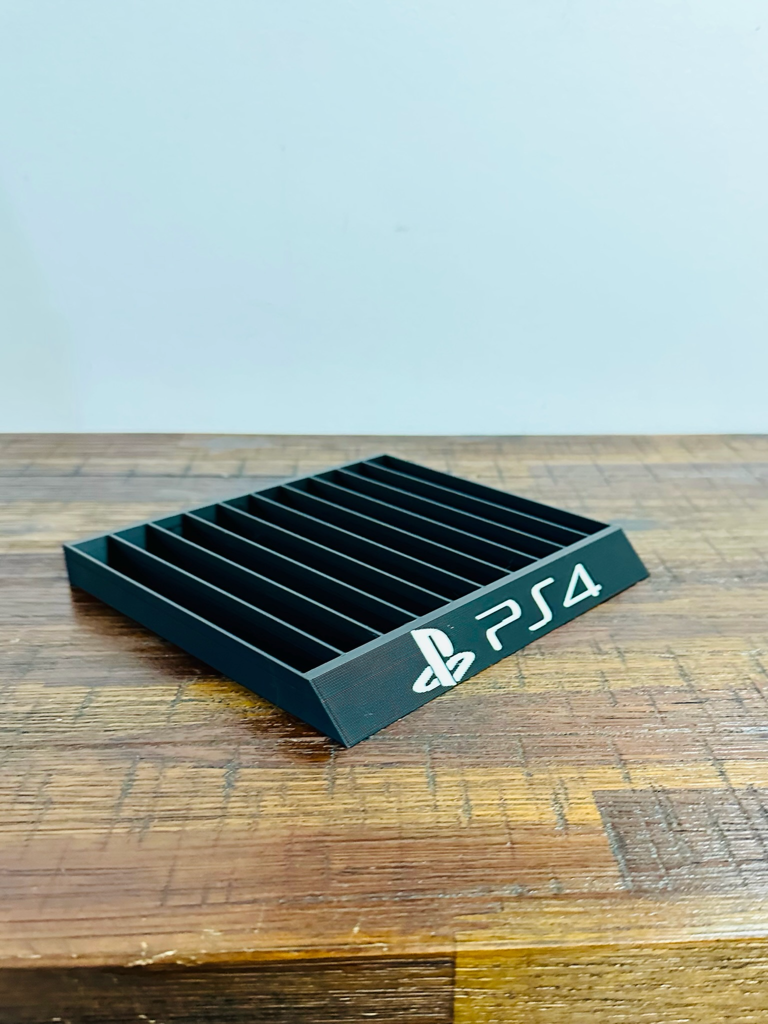 Sony Playstation PS4/PS5 - Game Case Holder / Stand - Holds 10 Game Cases