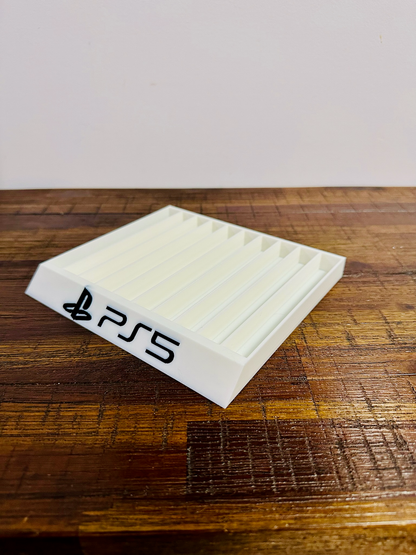 Sony Playstation PS4/PS5 - Game Case Holder / Stand - Holds 10 Game Cases