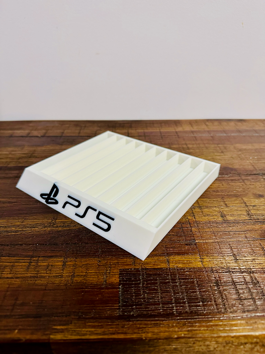 Sony Playstation PS4/PS5 - Game Case Holder / Stand - Holds 10 Game Cases