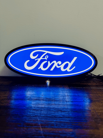 Ford Oval Logo - Light up sign - USB Powered