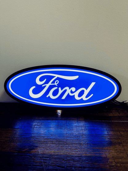 Ford Oval Logo - Light up sign - USB Powered