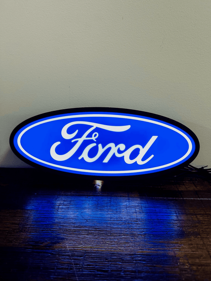 Ford Oval Logo - Light up sign - USB Powered