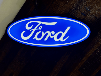 Ford Oval Logo - Light up sign - USB Powered