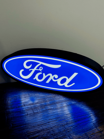 Ford Oval Logo - Light up sign - USB Powered