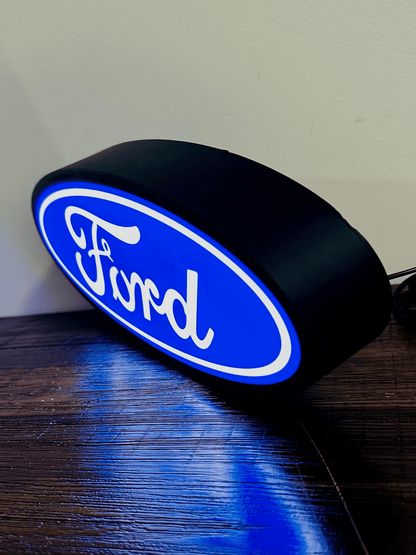 Ford Oval Logo - Light up sign - USB Powered
