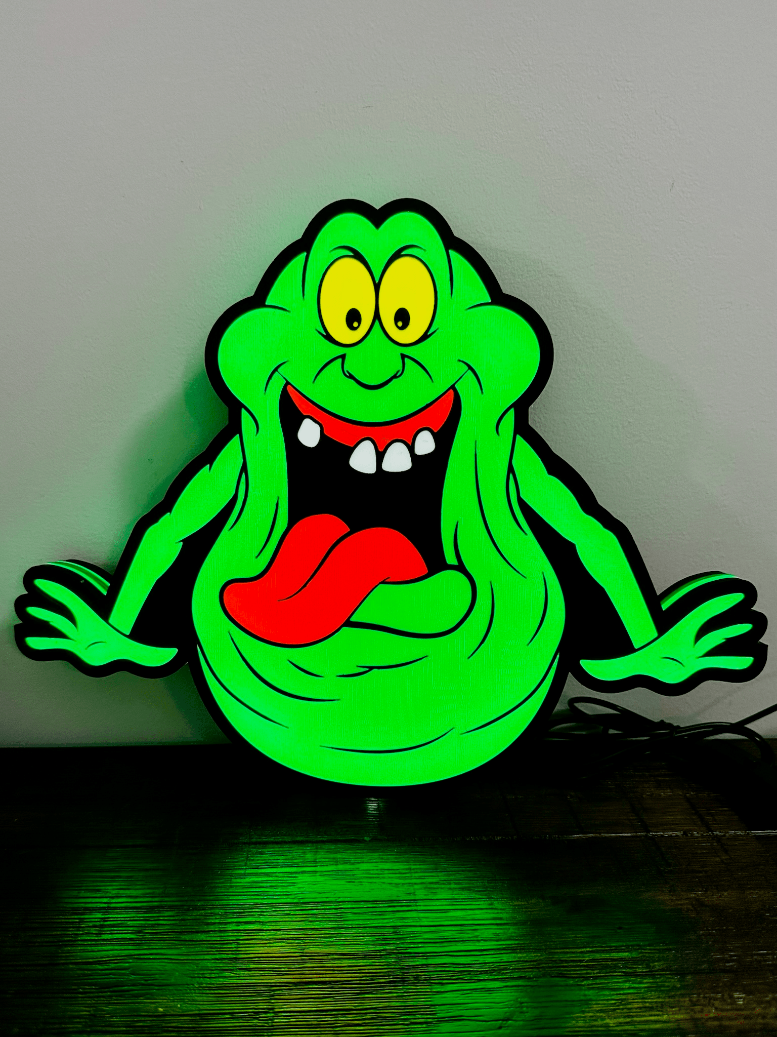 Ghost Busters - Slimer - Light Up Sign/Art