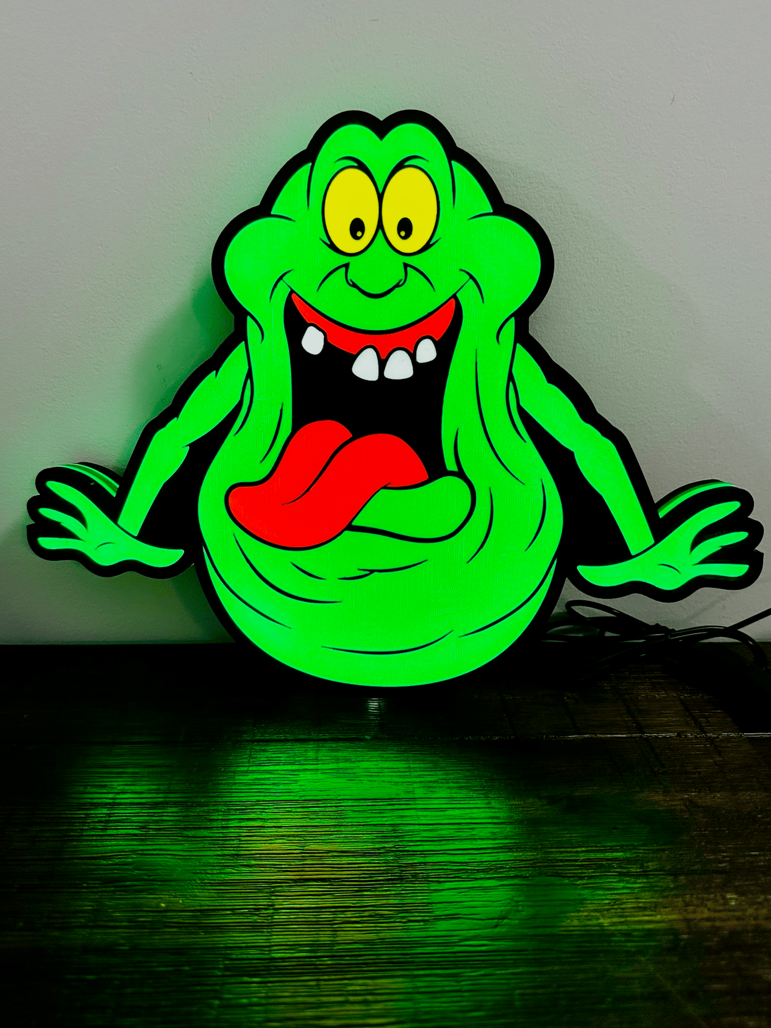 Ghost Busters - Slimer - Light Up Sign/Art