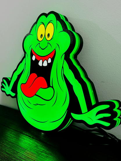 Ghost Busters - Slimer - Light Up Sign/Art
