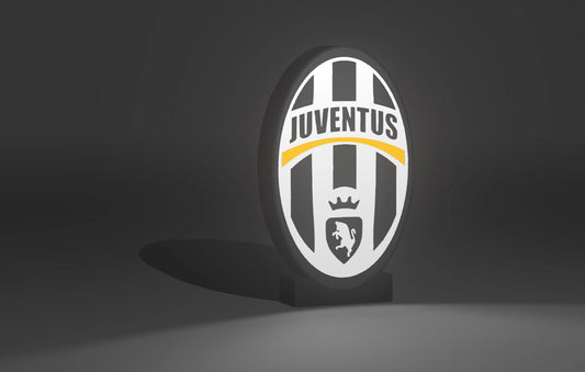 Juventus Logo - LED Light Up Sign - USB Powered