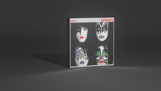 KISS Dynasty Album Cover - LED Light Up Sign - USB Powered