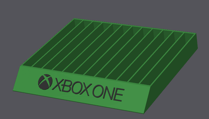 Microsoft Xbox, Xbox 360, Xbox One Game stand/Holder - Holds 10 Games - Michael's 3D World