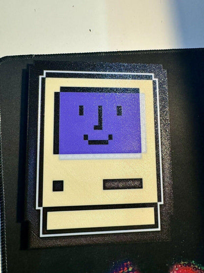 Happy Macintosh - Classic Vintage Apple Macintosh USB Powered LED Light Box! New - Michael's 3D World