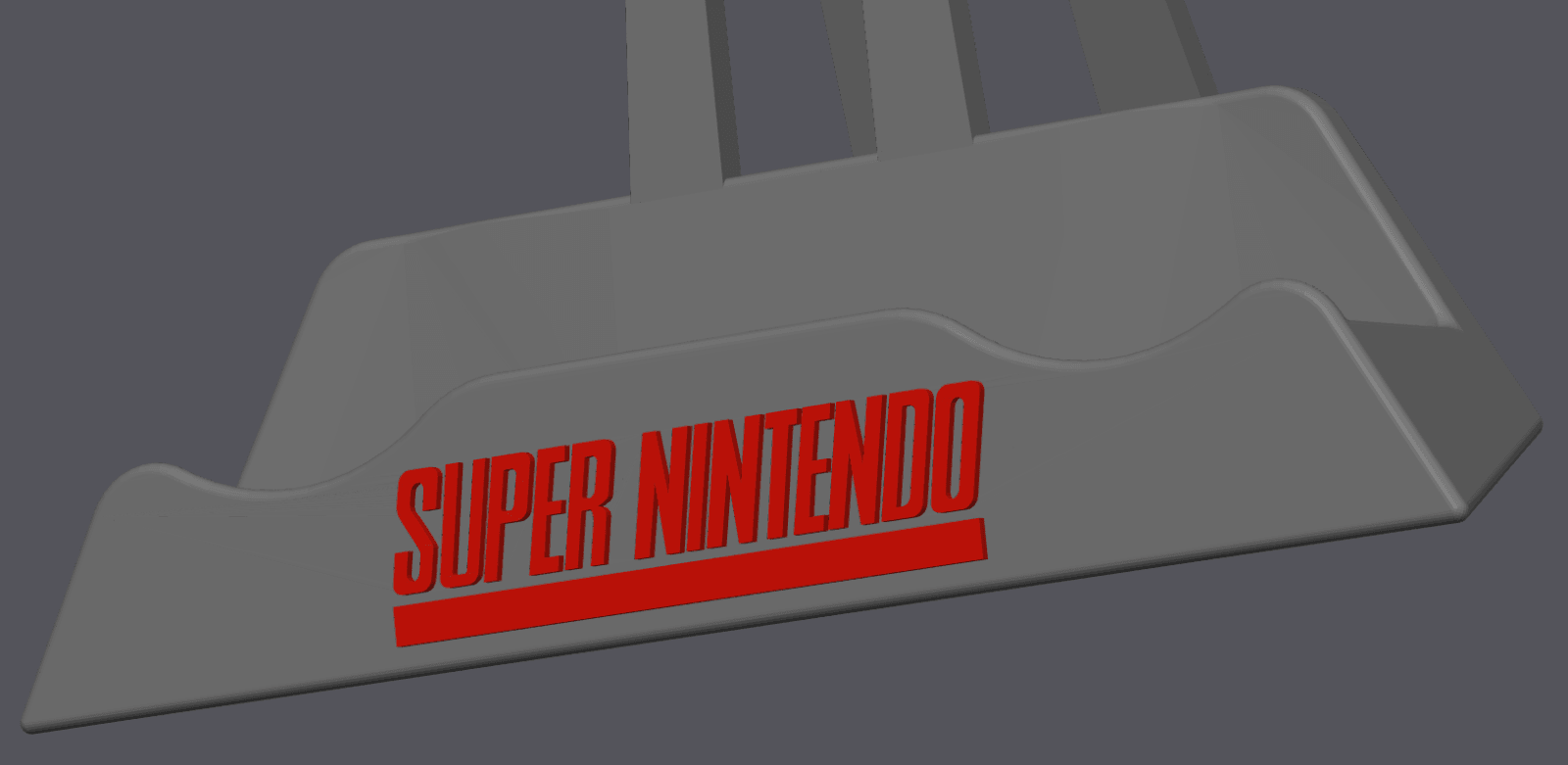 Nintendo Super Controller Holder - Various Colour & Logo Options - Michael's 3D World