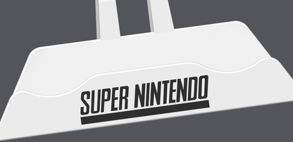 Nintendo Super Controller Holder - Various Colour & Logo Options - Michael's 3D World