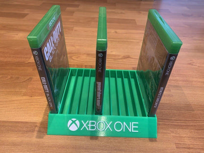 Microsoft Xbox, Xbox 360, Xbox One Game stand/Holder - Holds 10 Games - Michael's 3D World