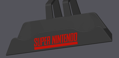 Nintendo Super Controller Holder - Various Colour & Logo Options - Michael's 3D World