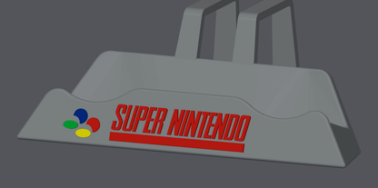 Nintendo Super Controller Holder - Various Colour & Logo Options - Michael's 3D World