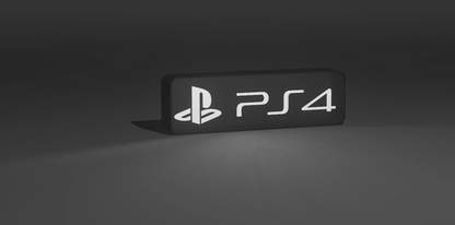 Playstation PS4 - Mini LED Light Up Sign / Night Light - USB Powered