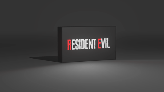 Resident Evil - Game Logo LED Light Up Artwork / Wall Art / Sign