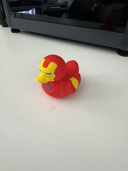 Iron Duck - Ironman Themed Duck - Toy/Decoration/Ornament - Michael's 3D World