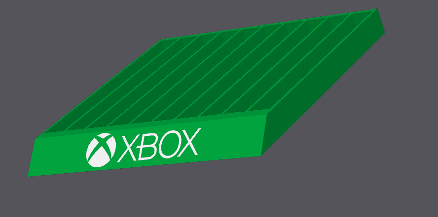 Microsoft Xbox, Xbox 360, Xbox One Game stand/Holder - Holds 10 Games - Michael's 3D World