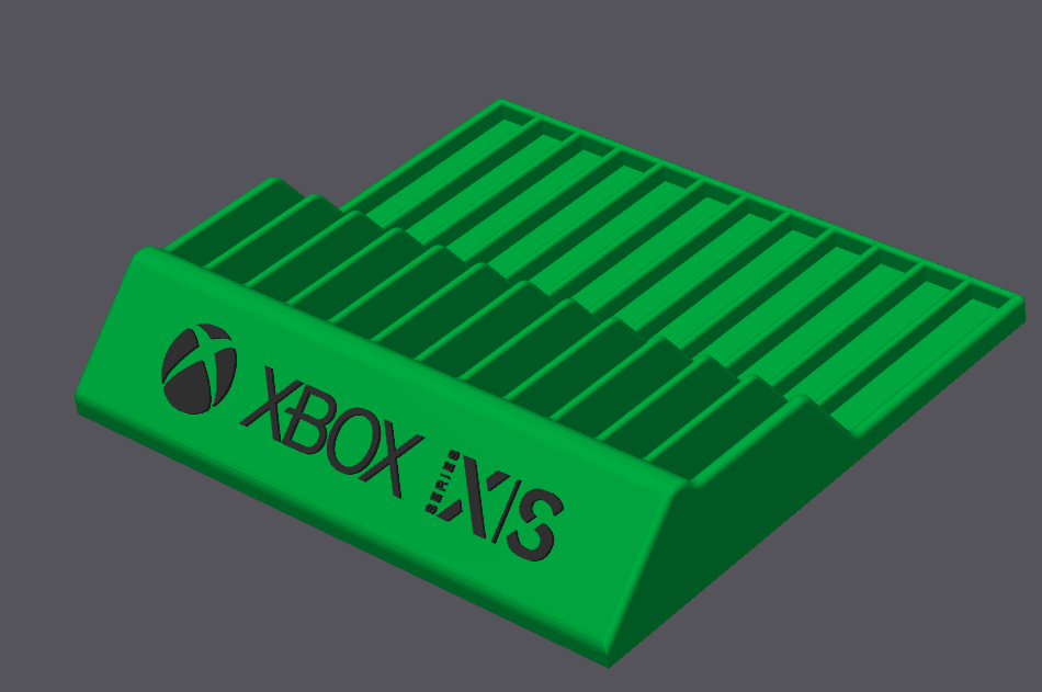 Microsoft Xbox, Xbox 360, Xbox One Game stand/Holder - Holds 10 Games - Michael's 3D World